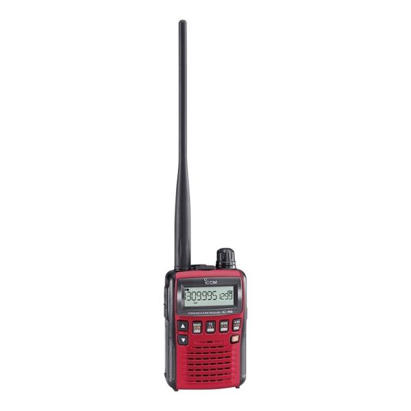 ICOM（アイコム） IC-R6 メタリックレッド【エアバンドSPVer.2】□液晶