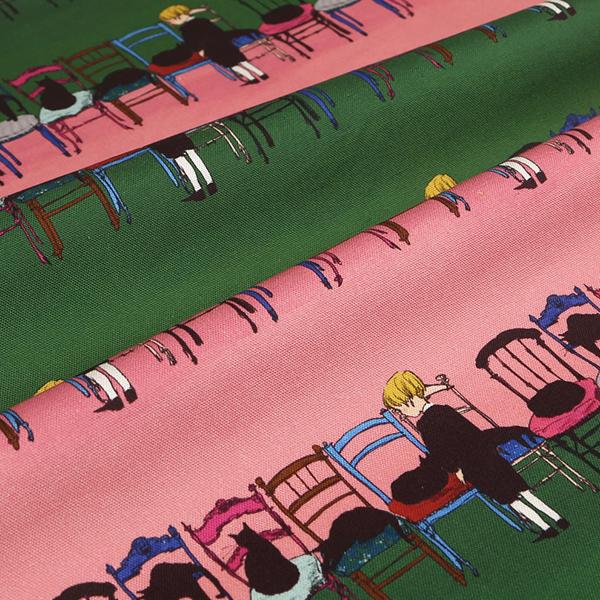 Kurahashi Rei くらはしれい オックス生地 椅子取りゲーム カット売り かわいい生地 人気イラストレーター Krfg 09 Crafヤフー店 通販 Yahoo ショッピング