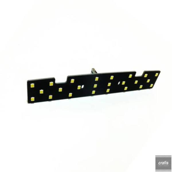 並行輸入品 July King 車内 ケース フォルクスワーゲン ポロ用 1個 LED 6000K 2835SMD T10 LEDドームマップライト 高輝度部品
