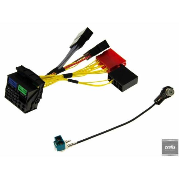 並行輸入品 アウディA2A3A4A6A8用ケーブル配線接続ナビRNS-Eアンテナアダプタープラグプレイアダプターダイバーシティアンテナパーツ 部品 アクセサリー