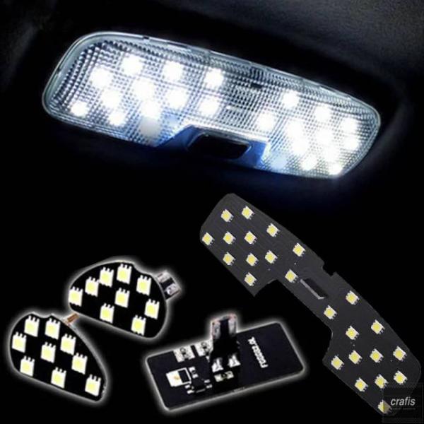 並行輸入品 アイスブルーホワイト車内LED （フォード エコスポーツ フォーカス2 MK2 2007 10 01 2011-2014 ルーフLEDランプパーツ 
