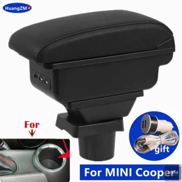 並行輸入品 ミニクーペ R50 クーパーS R53 用アームレストボックスミニクーパー R50 R52 R53 R56 R57 R58 車用アームレスト 内装部