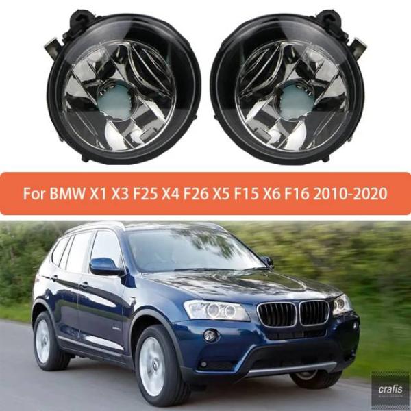 並行輸入品 BMW X3 F25 X4 F26 X5 F15 X6 F16 2010 2011 2012 2020用フォグランプアセンブリ フロントバンパー ア