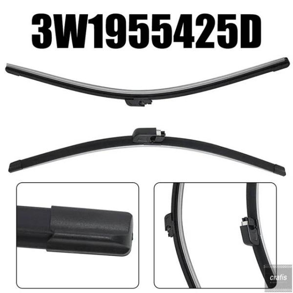 並行輸入品 ベントレー コンチネンタル GT GTC フライングスパー用ワイパーブレードセット 3W1955425D 3W1955425A 3W1955425B