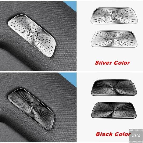 並行輸入品 ボルボ XC60 XC90 S60 V90 S90 V60 用 車内ルーフスピーカーマイクカバートリムステッカー部品 パーツ アクセサリー