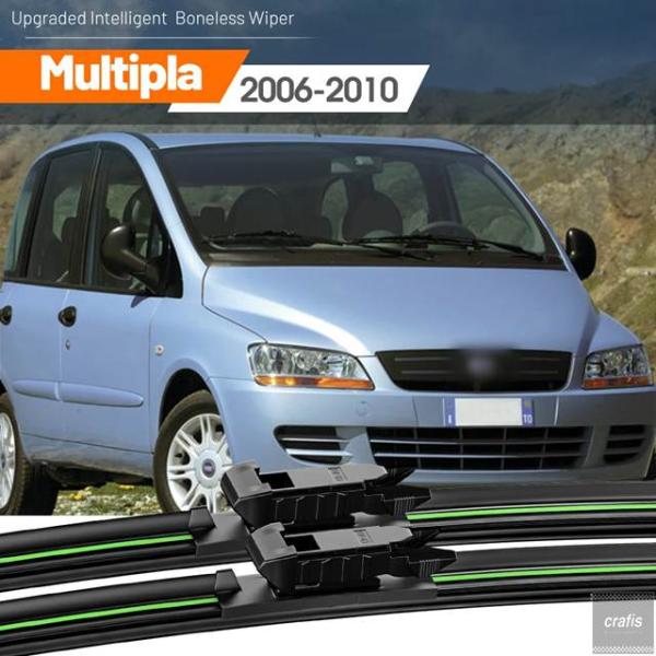 並行輸入品 フィアット ムルティプラ 2006-2010 用フロントガラスワイパーブレード 2個セット 2007 2008 2009 フロントガラス ウィンドウ
