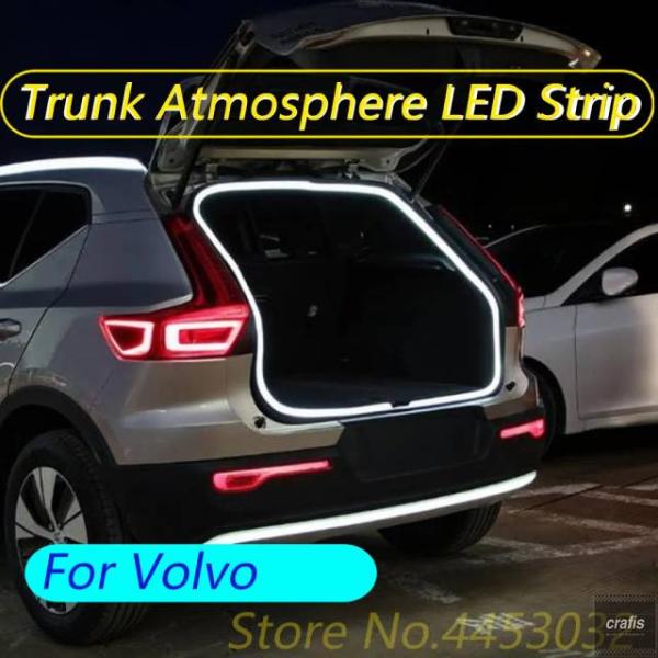 並行輸入品 ボルボ XC60 XC90 S90 V90 XC40 S60 V60 XC70 S80 用カー トランク ライト ストリップ LED 車内ムードライ