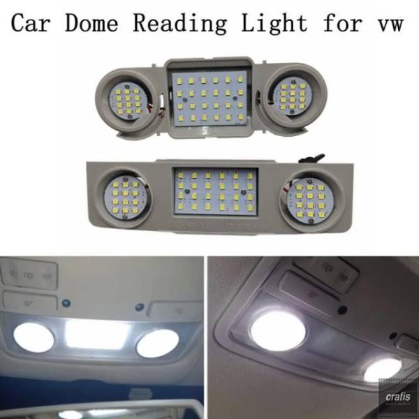 並行輸入品 12V 車内ライト LED ドームランプ  フォルクスワーゲン VW パサート B6 B5 B7 CC ゴルフ 4 5 6 シート レオン シュコダ