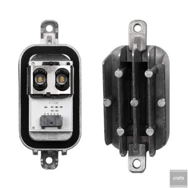 並行輸入品 アウディ A5 S5 RS5 2013-2016 DRL デイタイムランニングライト光源モジュール カーキセンLEDヘッドライトコントロールユニット