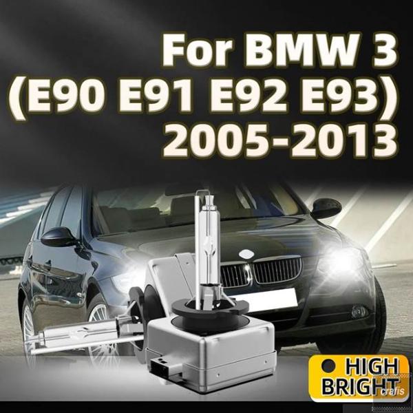 並行輸入品 2個 35W キセン D1S HIDバルブ 6000K 10000K ヘッドライト BMW 3シリーズ E90 E91 E92 E93 200508