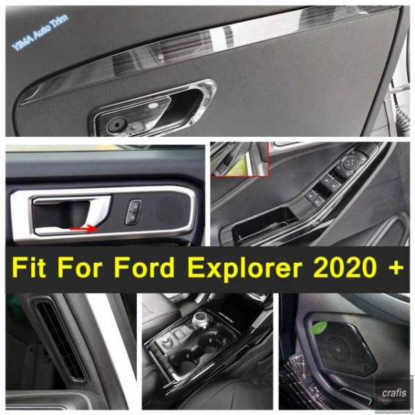 並行輸入品 フォード エクスプローラー 2020 - 2022 用アクセサリー グローブボックス ステレオスピーカー ウィンドウスイッチ エアコン セントラルコ