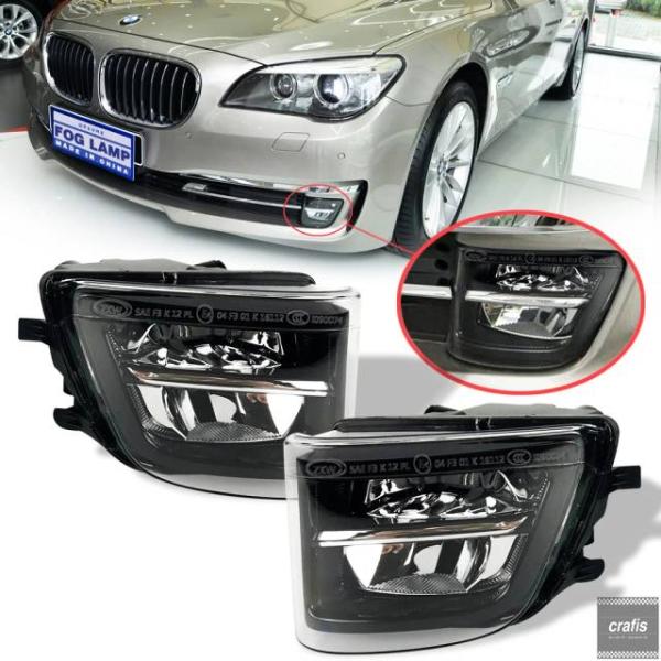 並行輸入品 LEDフォグランプフロントバンパーライト BMW 7シリーズ F01 F02 F03 730i 740i 750i 760i 2011-2015 6