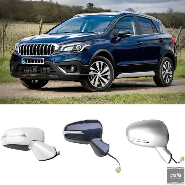 並行輸入品 6 8ピン オートドアウィングサイドアセンブリエクステリアミラー スズキ S-Cross SX4 2014 2015用パーツ 部品 アクセサリー
