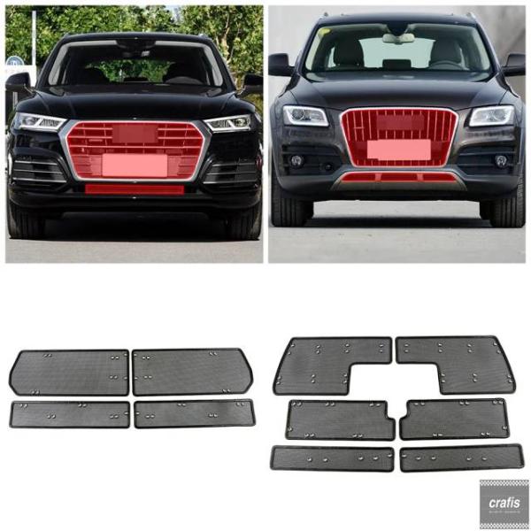 並行輸入品 アウディ Q5 B8 FY 2015-2020 フロントグリル ラジエーターネット コンデンサーカバー 砂メッシュパーツ 部品 アクセサリー