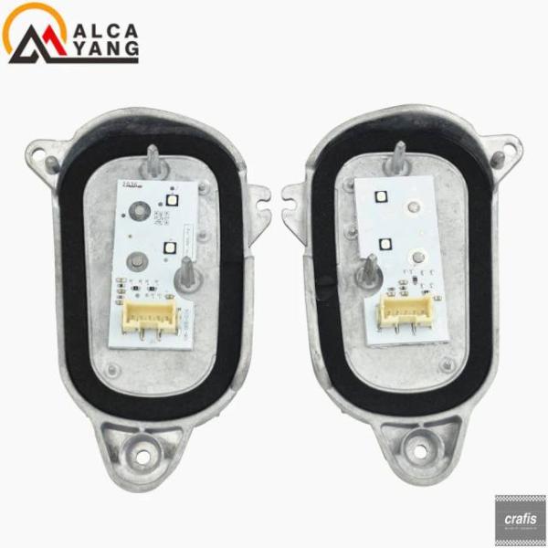並行輸入品 アウディ Q5 LCL 8R0.941.475B 8R0.941.476B 用ヘッドライト LED DRL 右 左サイド ライトモジュール コントロ