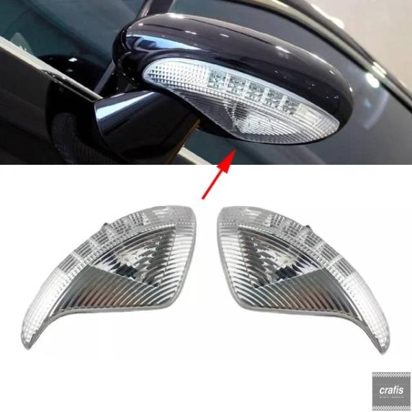並行輸入品 ベントレー コンチネンタル GT GTC フライングスパー 2006年9月1日〜2010年13年モデル用リアミラーパドルライト カーテシーライトラン