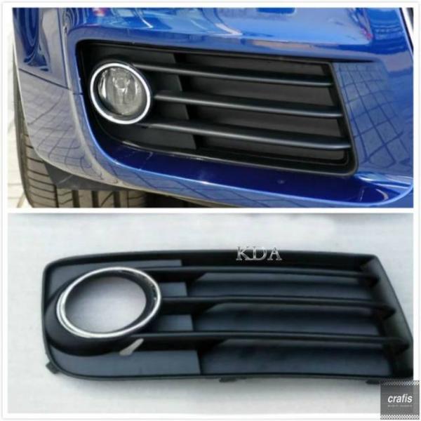 並行輸入品 アウディTT 2011-14用 フロントバンパー左右どちらかフォグランプグリルカバー 8J0807681J 8J0807682Jパーツ 部品 アクセ