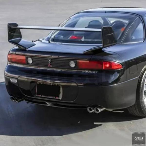 並行輸入品 三菱3000GT VR4用カーボンリアスポイラー（映画スーパースタースポイラーパーツ 部品 アクセサリー