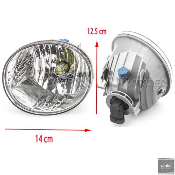 並行輸入品 トヨタ 4Runner 用フォグランプアセンブリレクサス ES330 用トヨタ RAV4 2004 2005 用ヘッドライトLED フォグランプハロ