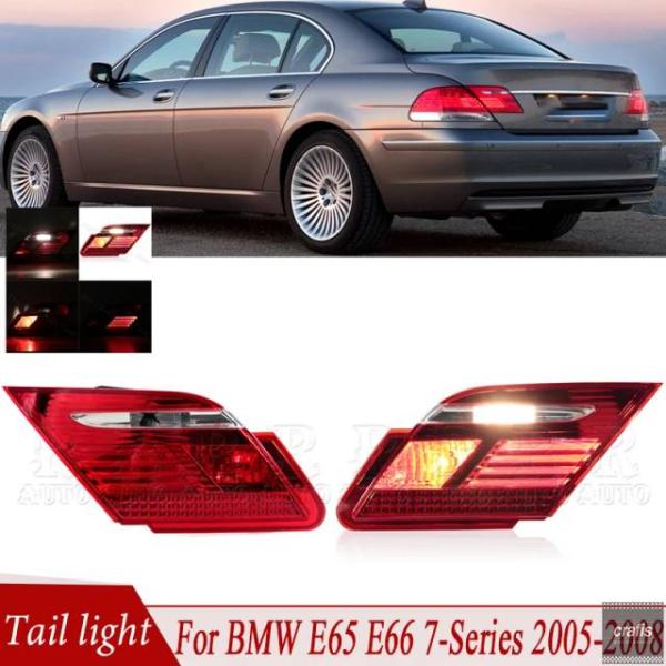 並行輸入品 BMW E65 E65 7シリーズ 2005 2006-2008用 車内LEDテールライトアセンブリ リアウィンカーブレーキランプ 63216938