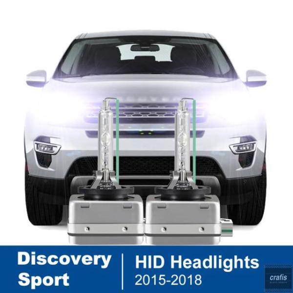 並行輸入品 ランドローバー ディスカバリースポーツ 2015-2018 用 HID キセノン ヘッドライトバルブ 2個セット 6000K ハイ ロービーム バル
