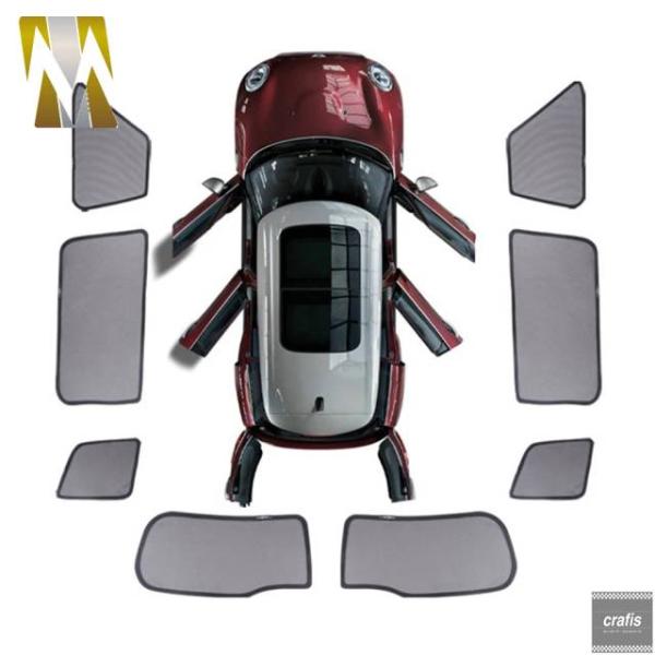 並行輸入品 ミニクーパー F54 F55 F56 F60 R60 カントリーマン クラブマン用ウィンドウサンシェードカーアクセサリーマグネットシェードブラインド