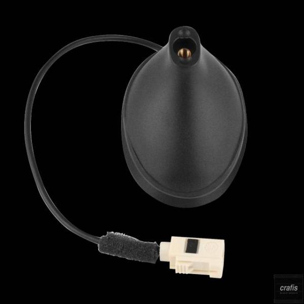 並行輸入品 リアアンテナ ブラック アンテナベース  ブラック 50540987 フィアット アバルト 500 X アルファロメオ ジュリエッタ 2012-20