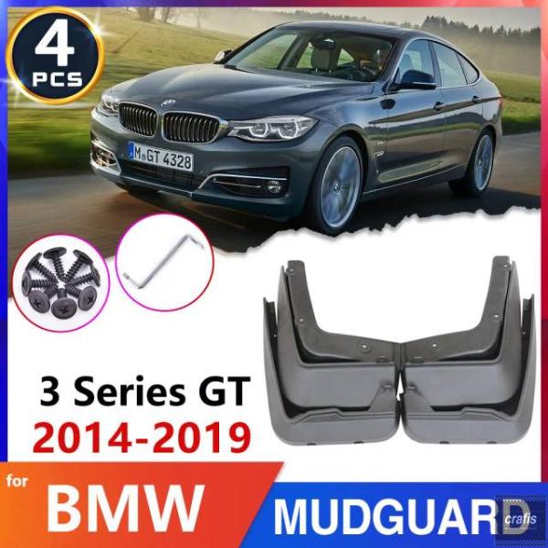 並行輸入品 BMW 3シリーズ グランツーリスモ GT 2014〜2019 2015 F34用タイヤフェンダーマッドフラップカーマッドフラップカーアクセサリース