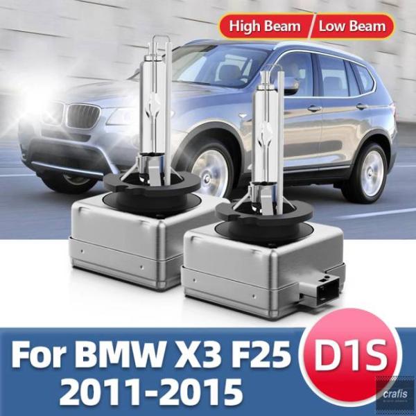 並行輸入品 LSlight 2x HIDバルブ ヘッドライト D1S キセノンランプ ライト 6000K ヘッドランプ 12V 35W BMW X3 F25 車