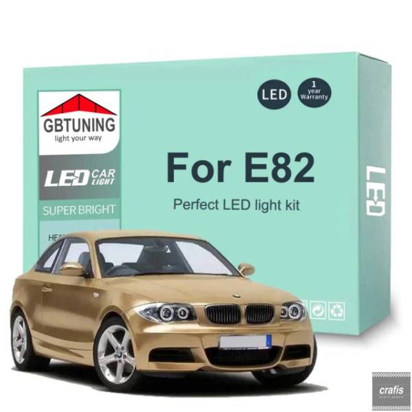 並行輸入品 BMW 1シリーズ E82 18d 118i 120i 120d 123d 125i 125se 128i 2007-2013用 17個 Canbu