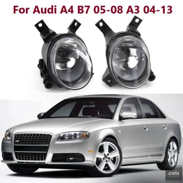並行輸入品 アウディ A4 S4 アバント B7 2005-2008 A3 04-13 用ハロゲンフォグランプ 8E0941699C 8E0941700C フロ