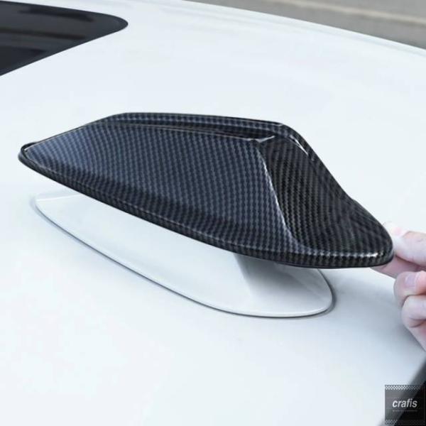 並行輸入品 BMW X5 X6 X7 I3 3シリーズ 4 2クーペ G20 G22 G05 G06 2023用 カーアンテナカバー カーボンスタイル トリムア