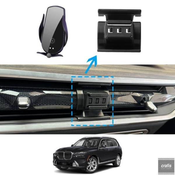 並行輸入品 BMW X7 2023 - 2025用カーフォンホルダー GPSブラケット ナビゲーションスタンド カーアクセサリーパーツ 部品 アクセサリー