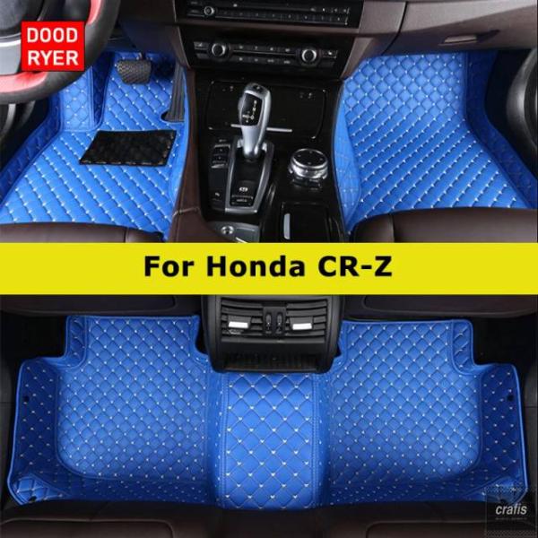 並行輸入品 DOODRYER ホンダ CR-Z CRZ 2010-2023 用カーフロアマット カーカーペット フット コーシュ アクセサリーパーツ 部品 アク