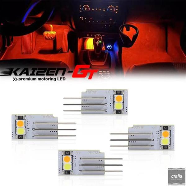 並行輸入品 BMW X1 M4 F01 F02 F07 F10 F11 F30 F31 F32 F33 F34 F36 用 車内ライト LED アンビエントライ