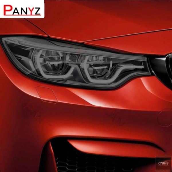 並行輸入品 BMW M3 F80 M4 F82 F83 CS クーペ用カーヘッドライトティントブラックフィルムクリアステッカーアクセサリーパーツ 部品 アクセサ