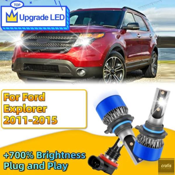 並行輸入品 2個 6個 LEDヘッドライト 30000LM 超高輝度 Canbus カーフロントライトバルブ フォグランプ フォードエクスプローラー 2011 