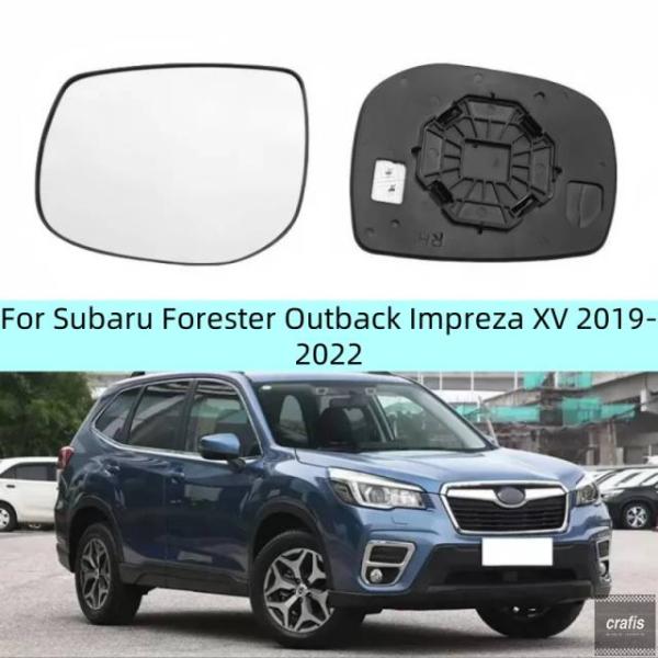 並行輸入品 スバル フォレスター アウトバック インプレッサ XV 2019 - 2021 2022 用カーアクセサリー バックミラーレンズ ミラーガラスレンズ