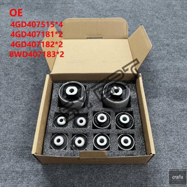 並行輸入品 アウディ A4 A5Q5 A6 A7 用 フロント サスペンション コントロールアーム ブッシングキット 8 4GD40 10個 2011-201 