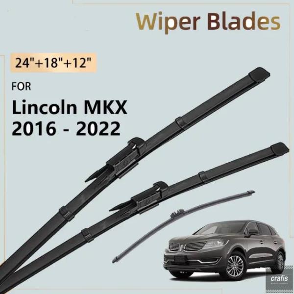 並行輸入品 フロントリアワイパーブレードリンカーン MKX ノーチラス 2016 - 2022 2018 2017 U540 アクセサリーフロントガラス 22 