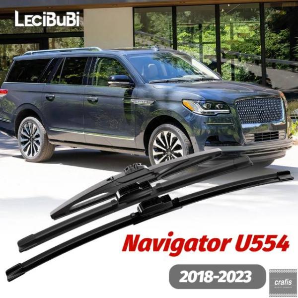 並行輸入品 リンカーン ナビゲーター U554 2018-2023 2019 - 21 2022 用フロント リア ワイパーブレード 1セット アクセサリー パ