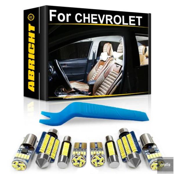 並行輸入品 シボレー HHR インパラ ルミナ マリブ モンテカルロ ブレイザー シルバラード サバーバン用車内LEDライト パーツ アクセサリー Canbus