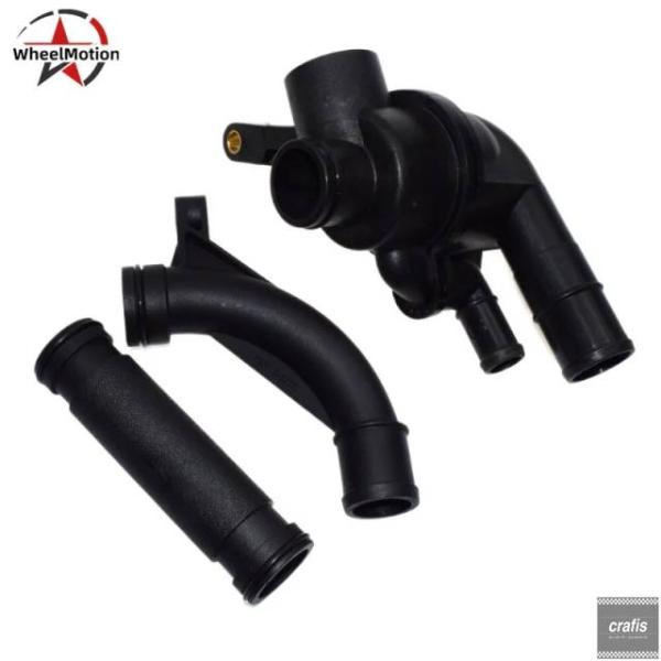 並行輸入品 ランドローバー フリーランダー 75 MG ZT KV6 2.0 2.5 用 エンジン冷却サーモスタットパイプエルボセット 3個セット OEM PE