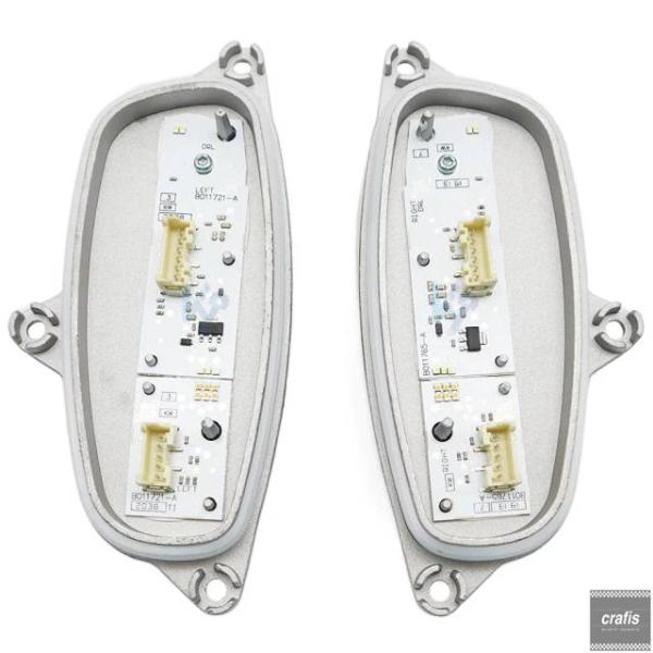 並行輸入品 OEM 81A998473 左 81A998474 右 フルLEDヘッドライトウィンカーDRLデイタイムランニングライトモジュール アウディQ2用カ