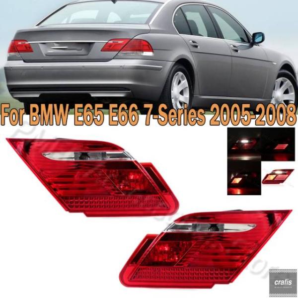 並行輸入品 BMW E65 E66 7 シリーズ 2005-2008 用 車内 LED テールライト リアウィンカー ブレーキランプ テールランプアセンブリ 6