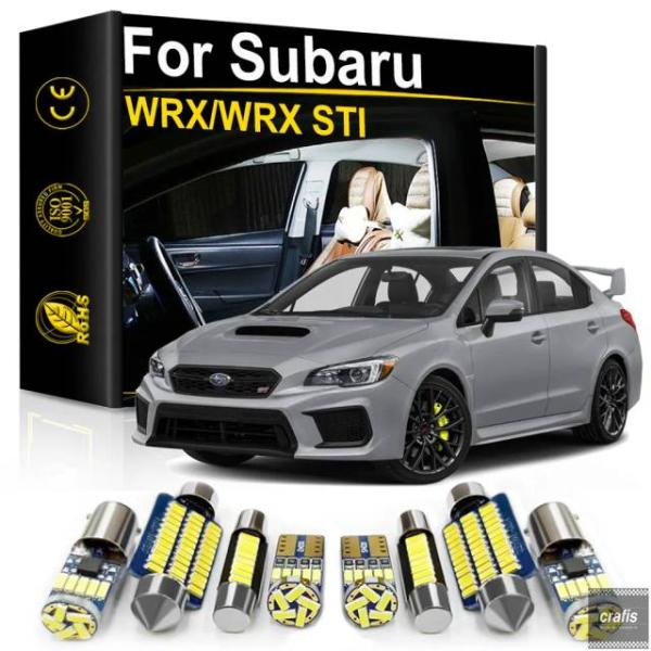 並行輸入品 スバル WRX STI 2004 2008 2010 - 13 2014 16 2018 2019 2020 用車内 LED ライト Canbus 