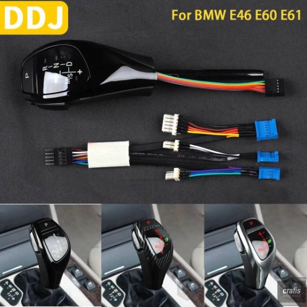 並行輸入品 BMW E46 E60 E61 用 アクセサリー 車内用 LED シフトノブ シフター スタートボタン 35796 37377 パーツ 部品