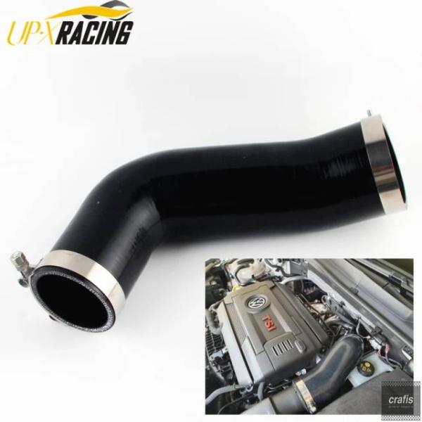 並行輸入品 VW ゴルフ MK7 R アウディ V8 MK3 A3 S3 TT 2.0T 2014+用シリコンターボインレットエルボーチューブインテークホース 