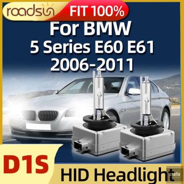 並行輸入品 BMW 5 シリーズ E60 E61 2010 2011 用 ホワイト HID キセノンバルブ 35W 分 ヘッドライト 38961 6000K 3