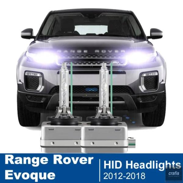 並行輸入品 ランドローバー レンジローバー イヴォーク 2012-2018 用 HID キセノン ヘッドライトバルブ ハイ ロービーム バルブ 2個セット 60